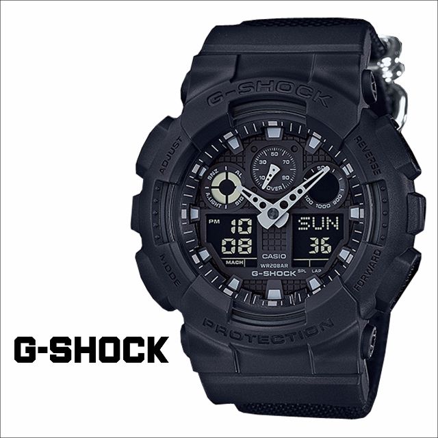 CASIO G SHOCK GA 100 SERIES GA 100BBN GSHOCK GA100BBN