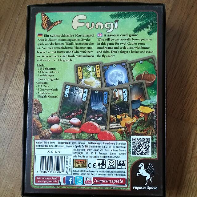 Fungi Card Game, Hobbies & Toys, Toys & Games on Carousell
