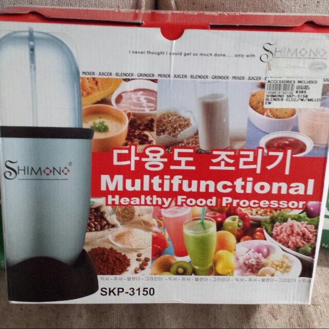 Healthy Food Processor (Shimono Korean Brand), TV & Home Appliances, Kitchen Appliances, Other