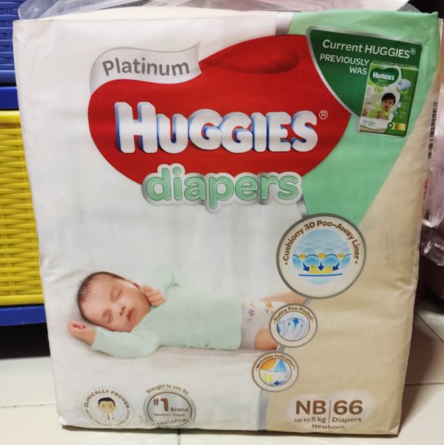 Huggies Newborn Diapers (2packet), Babies & Kids, Babies & Kids Fashion