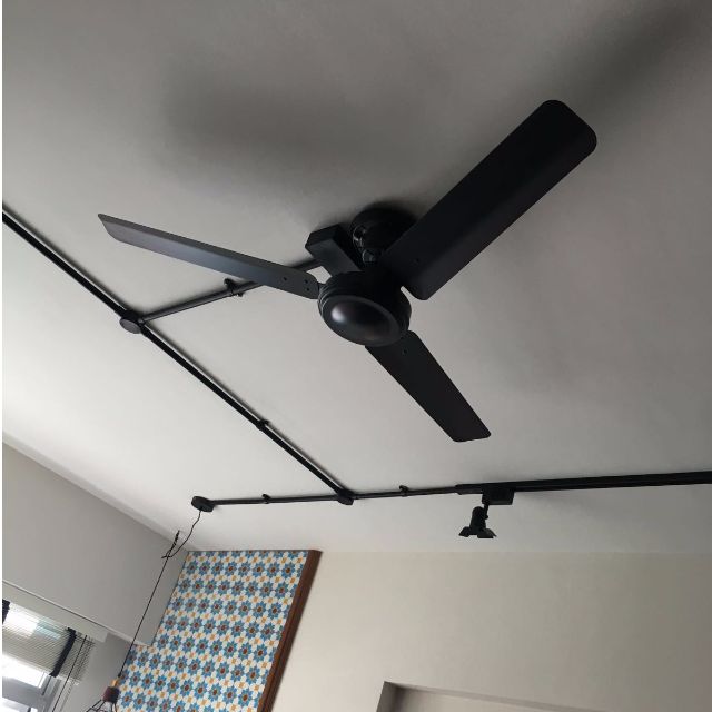 Industrial Ceiling Fan Black 36 Or 48 Home Appliances