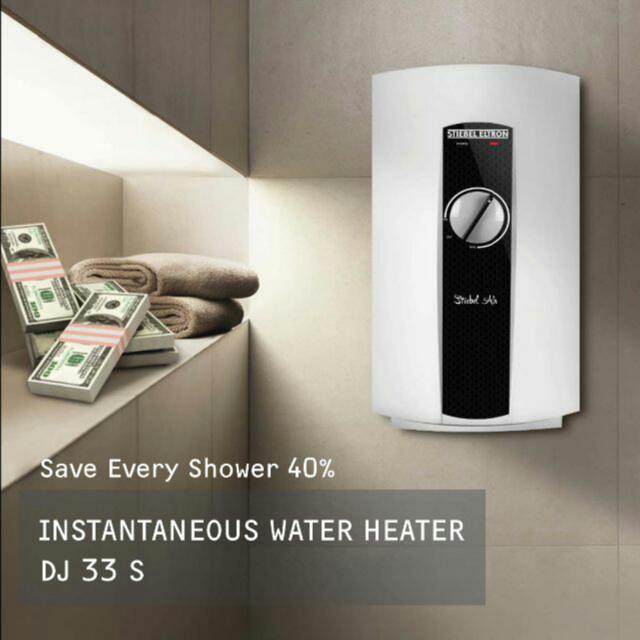 Instant Water Heater Germany Brand DJ 33 S, TV u0026 Home Appliances, Kitchen  Appliances, Water Purifers u0026 Dispensers on Carousell