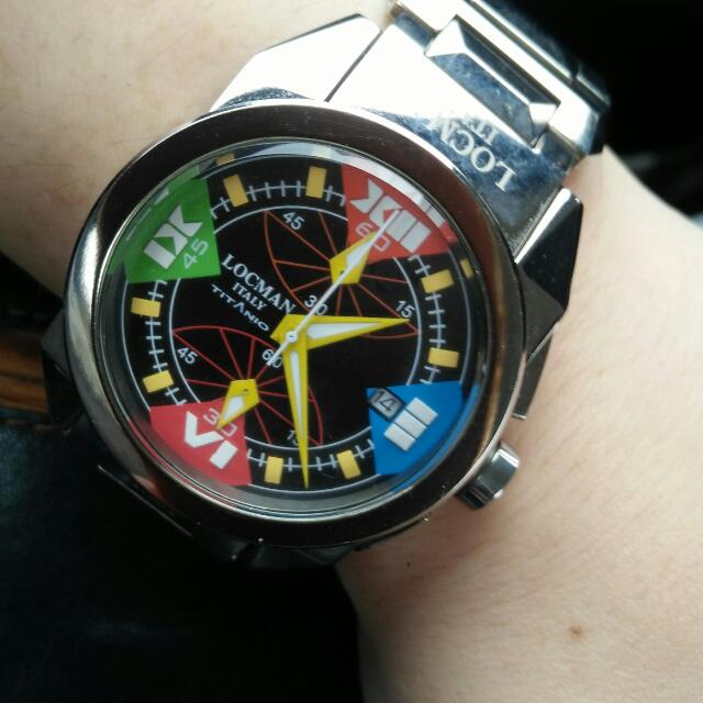 Locman Cavallo Pazzo Crazy Horse Chrono Titanium Authentic price