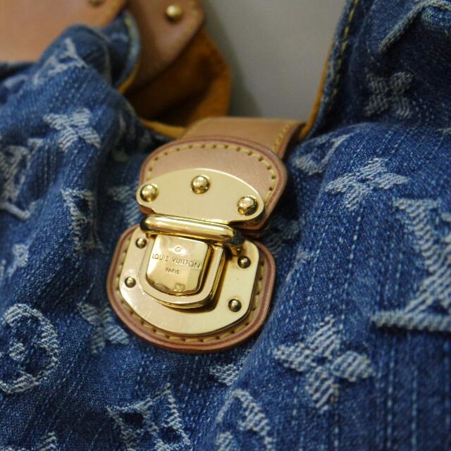 Mahina XL Bag Denim Tas Authentic LV 