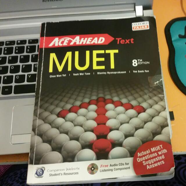 Muet Ace Ahead 8th Edition Oxford Fajar Books Stationery
