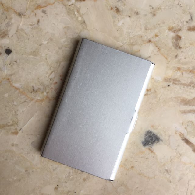 Muji Name Card Holder, Everything Else on Carousell