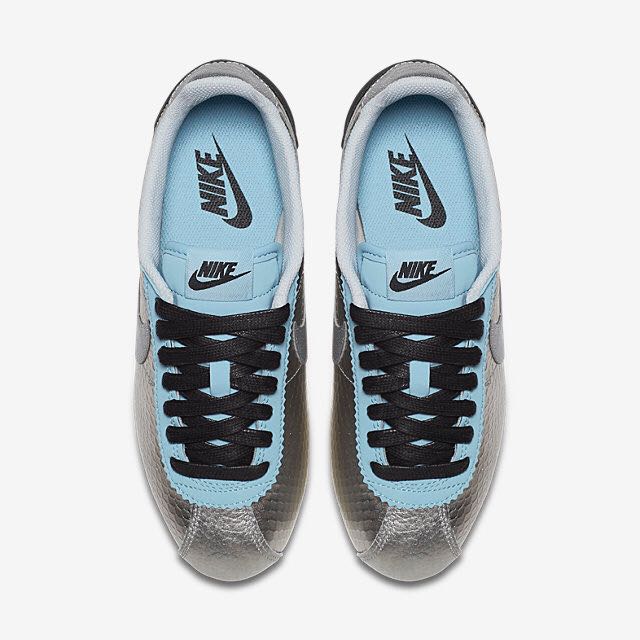 Nike cortez top celeste