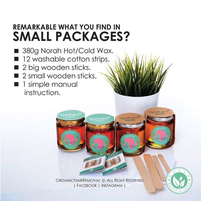 Norah Wax Cold Wax, Beauty & Personal Care, Bath & Body, Body Care on