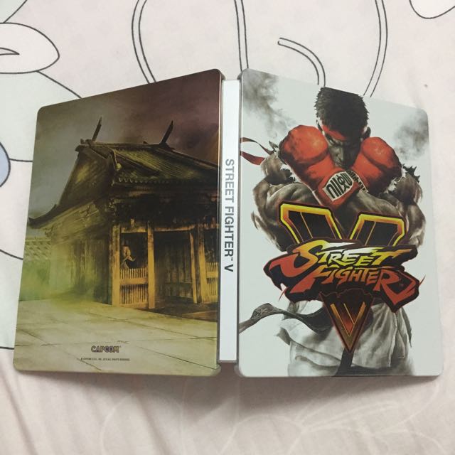 Street Fighter V SF5 Arcade Edition Steelbook