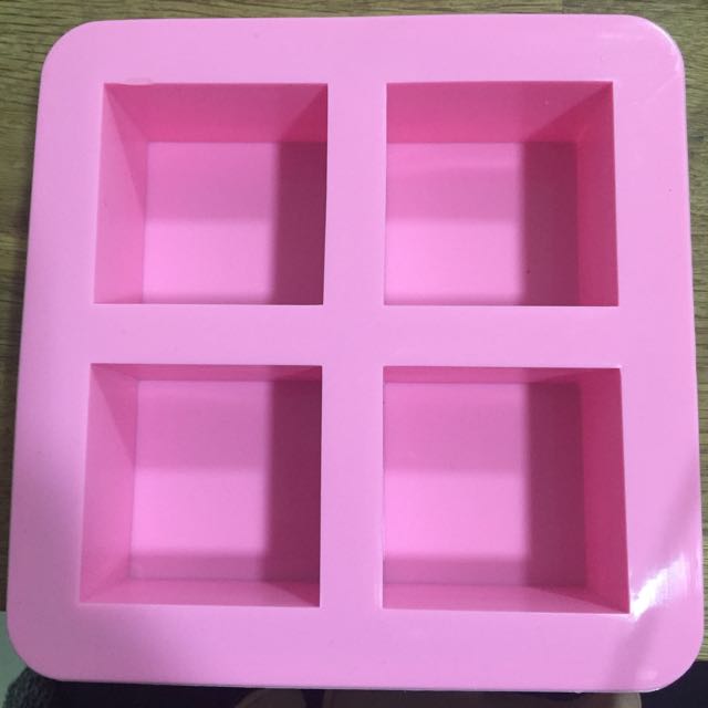 🌟 SQ006 • Four Square Mold soap mold Mart Petit Four Silicon Mould