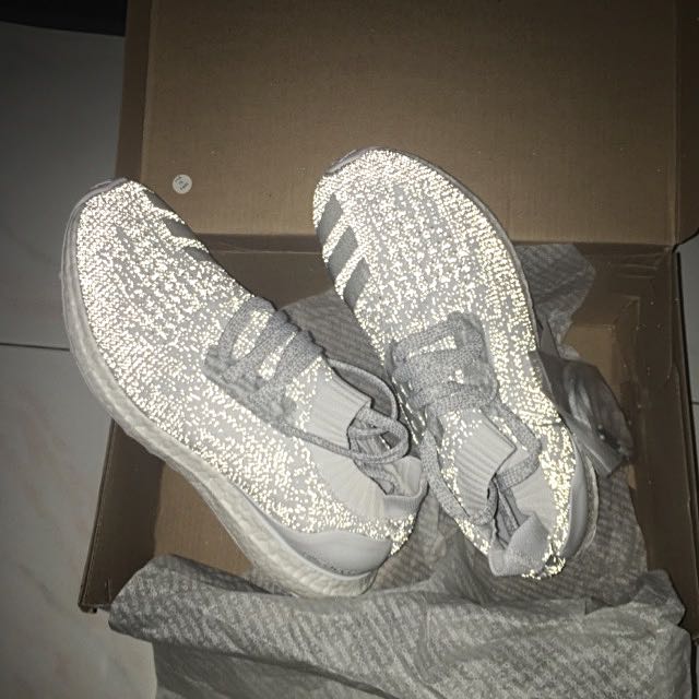 Ultra boost uncaged online ltd white reflective