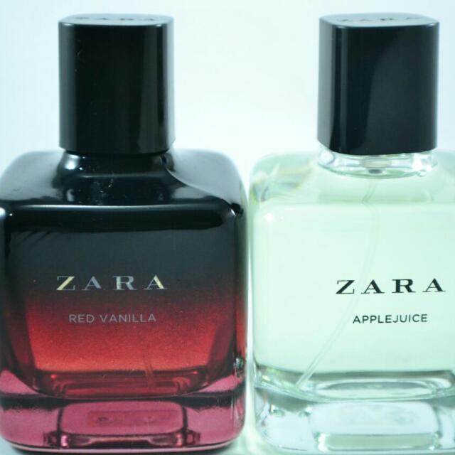 Zara Red Vanila Zara Apple Juice Olshop Fashion Olshop Produk Kecantikan Di Carousell