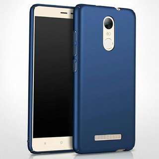 Ready Stock Redmi Note 3 Redmi Note 4 hard Back Cover Case Free Tempered Glass