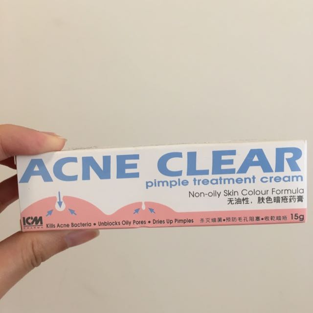 hand pimples cream