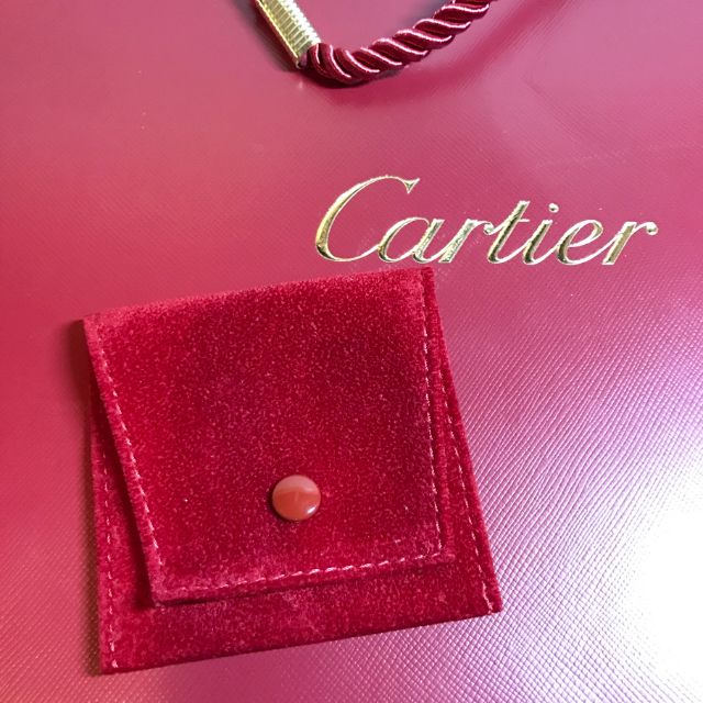 Authentic Brand New Cartier Ring Pouch 