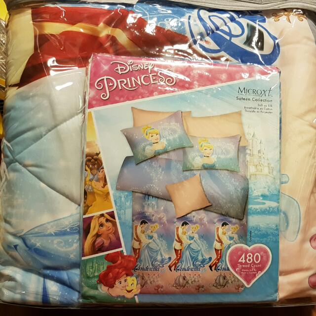Reduced Bnib Akemi Disney Princess Cinderella Super Single