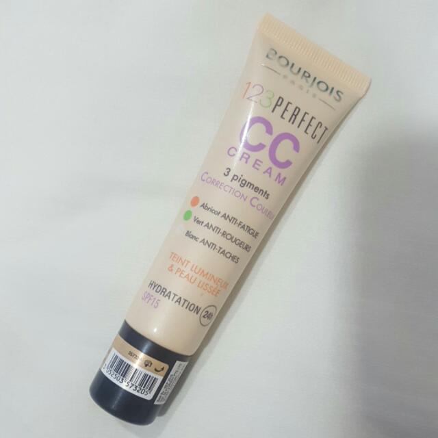 Bourjois 123 Perfect Cc Cream Spf15 Shade 32 Beige Clair Light Beige Bb Liquid Foundation Base Makeup Colour Correction Health Beauty Makeup On Carousell