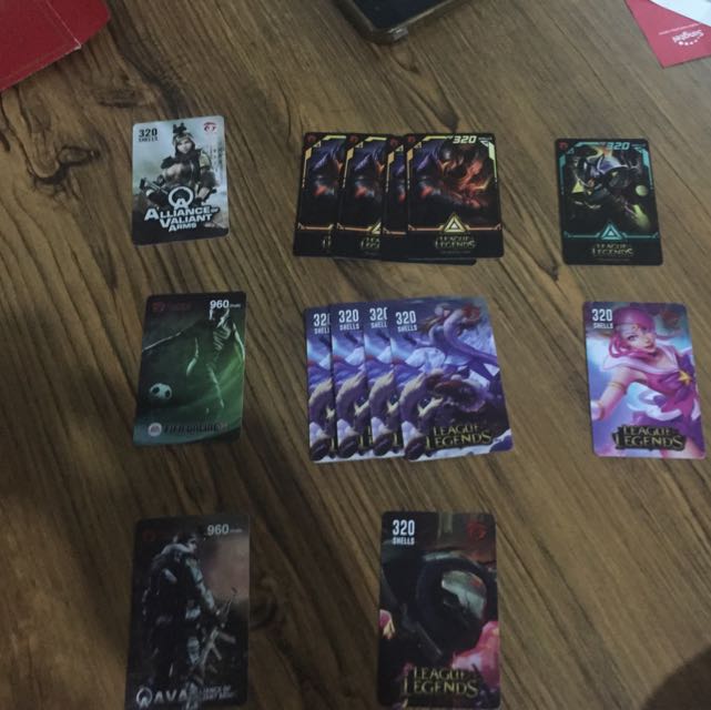 Garena Card, Video Gaming, Video Game Consoles, Others on Carousell