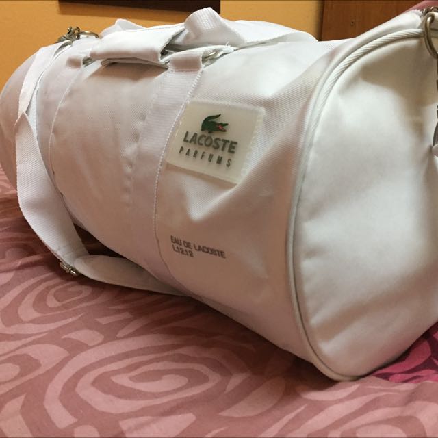 lacoste roll bag