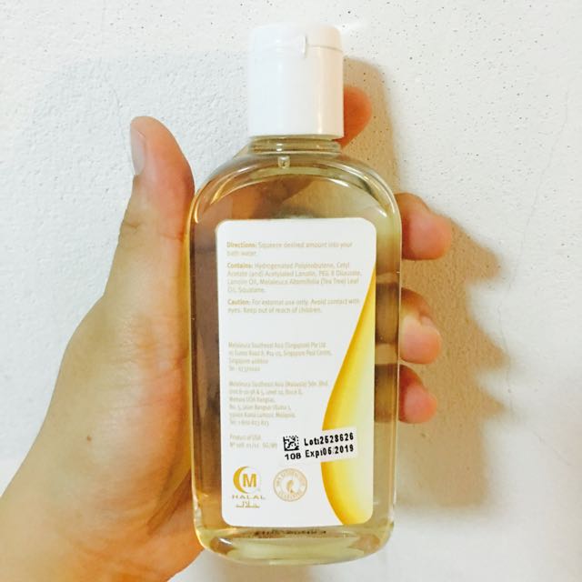 Melaleuca Bath Oil, Beauty & Personal Care, Bath & Body, Bath on Carousell