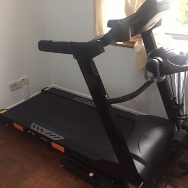 Quiet Foldable Treadmill, Sports Equipment, Exercise & Fitness, Cardio