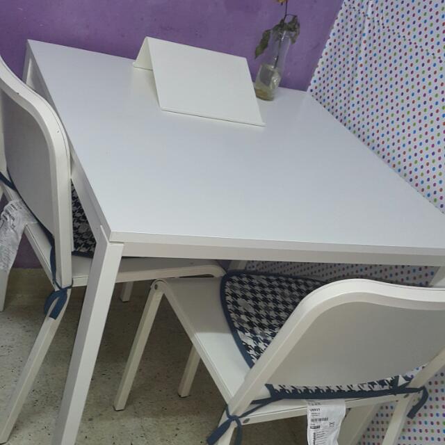 Set Meja Makan Ikea Home Furniture On Carou Photo