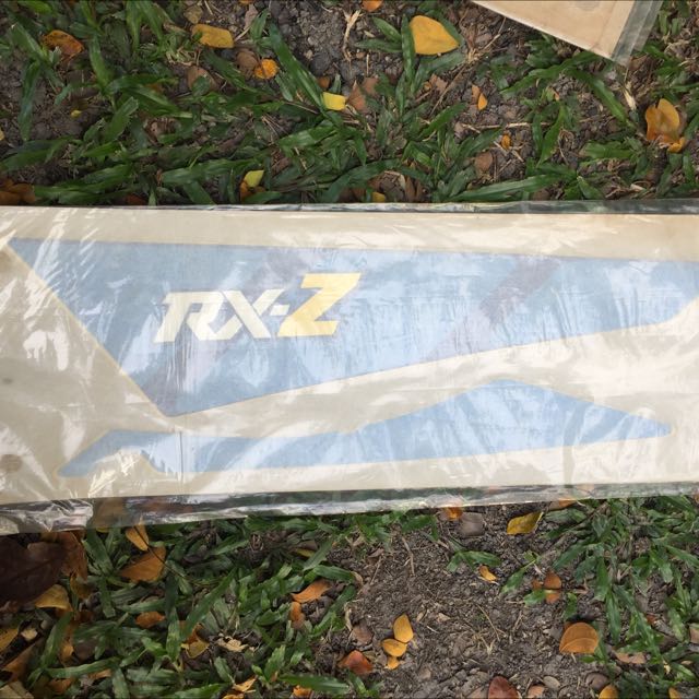 Stiker Stok Lama Rxz Honda Yamaha Kawasaki, Motorbikes on Carousell