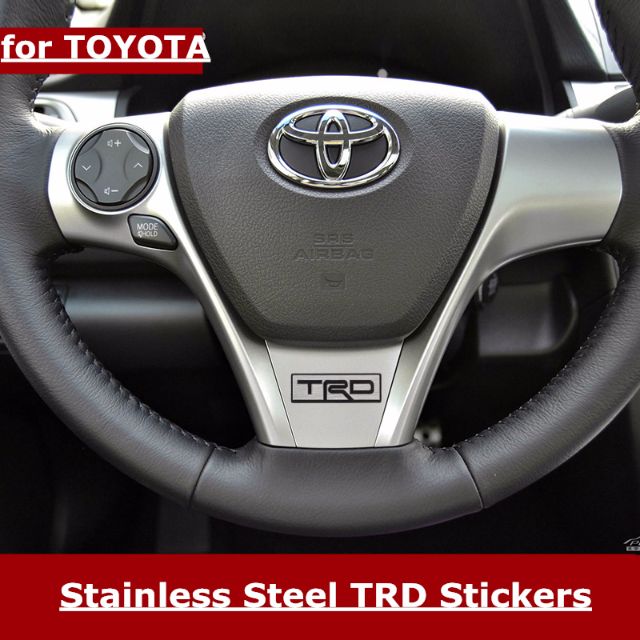 TRD Steering Wheel Sticker Badge Logo Emblem Toyota Racing Development