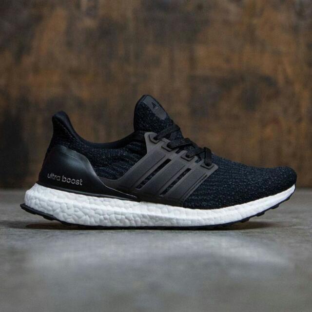 Adidas Ultraboost 3 0 Core Black Fesyen Pria Sepatu Di Carousell