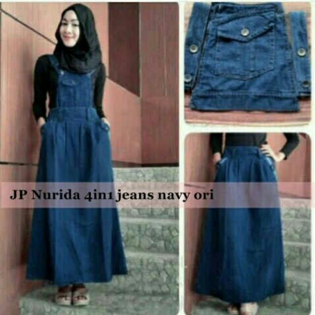 jumpsuit jeans muslimah
