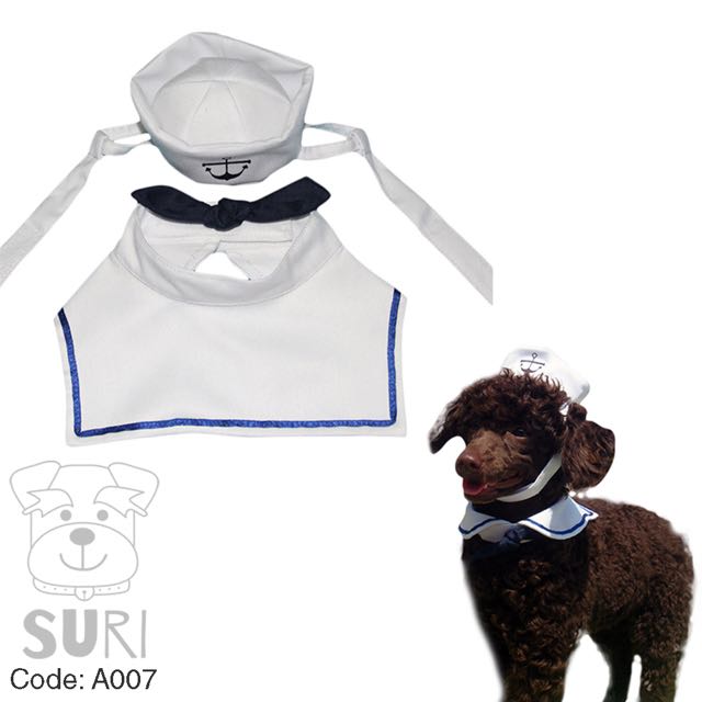 sailor hat and scarf