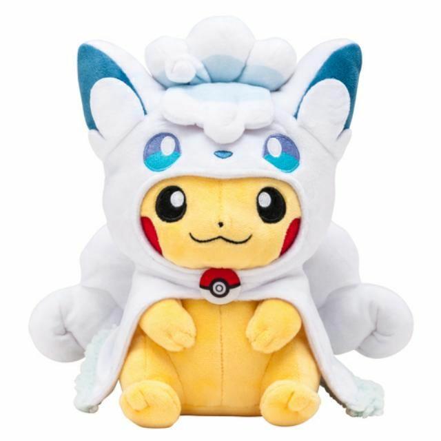alolan vulpix plush pokemon center