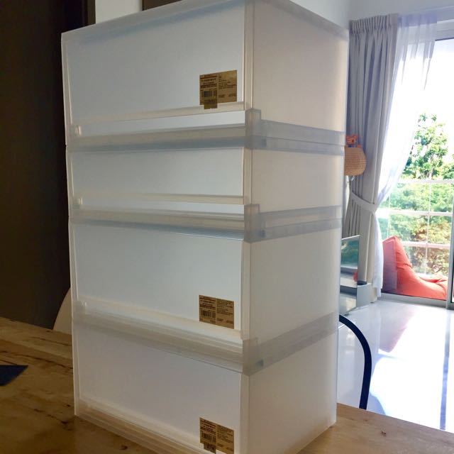 Pp Storage Muji Furniture Shelves Drawers On Carousell