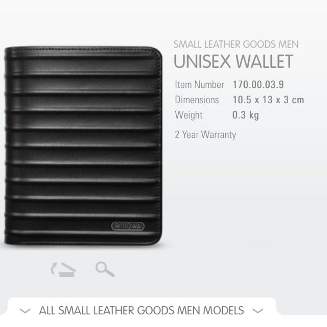 rimowa wallet