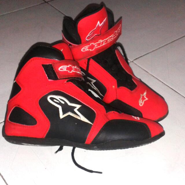 Sepatu Balap Drag Alpinestar Fesyen Pria Sepatu Di Carousell