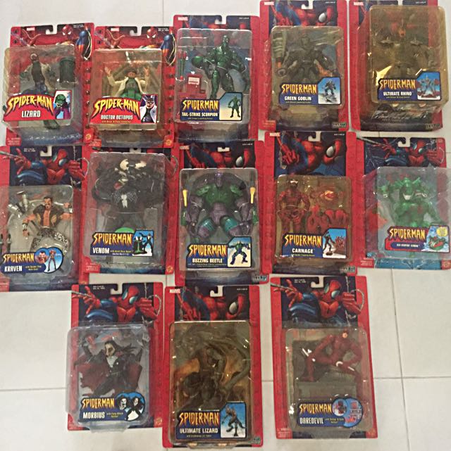 toy biz spider man classics