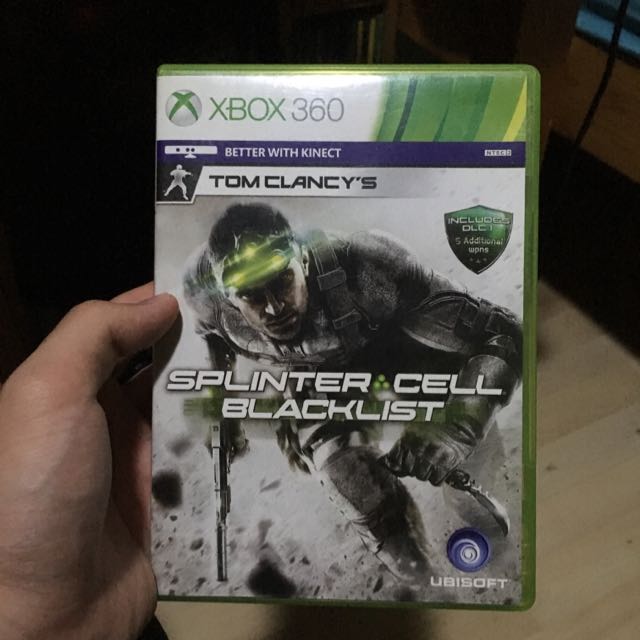 Tom Clancy's Splinter Cell: Blacklist (English & Chinese Version) for  Xbox360, Kinect
