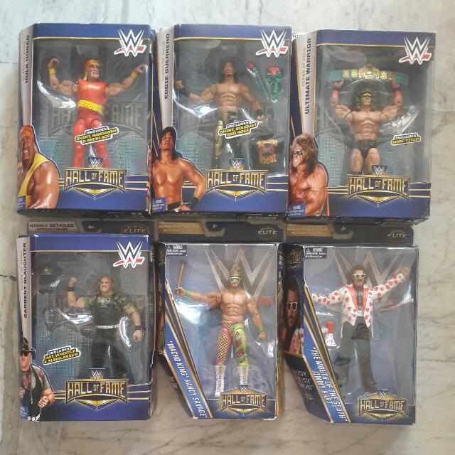 wwe hall of fame figures
