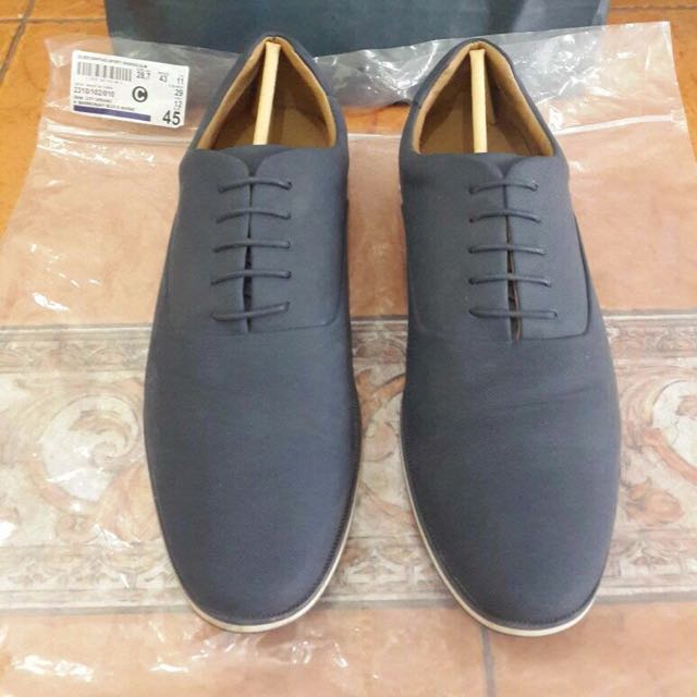 zara navy shoes
