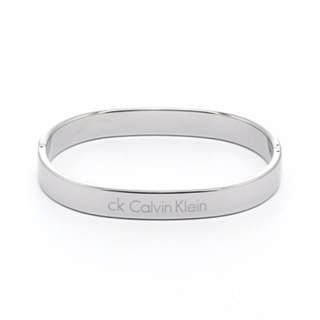 Calvin Klein 經典LOGO極簡時尚手環 XS (5.5*4.4cm)