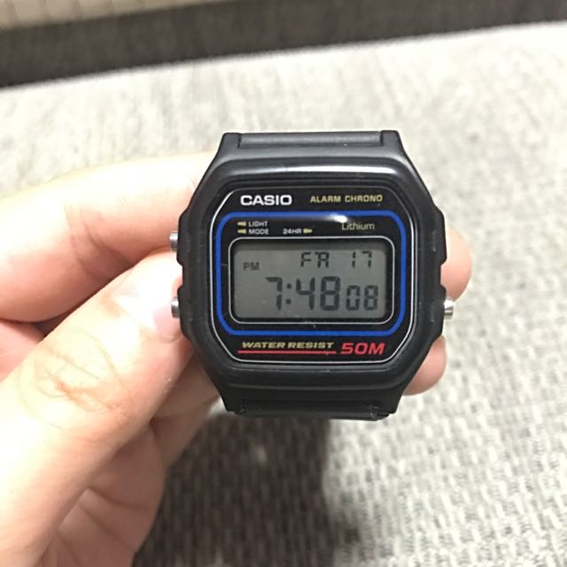 Casio black shop sports watch