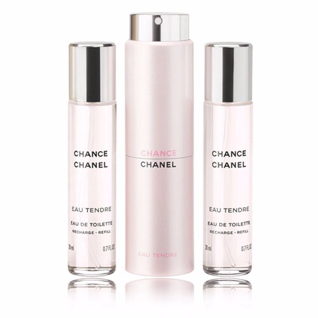 Chanel Chance Eau Tendre (TRAVEL SPRAY) 20ml 3in1, Beauty & Personal Care,  Fragrance & Deodorants on Carousell