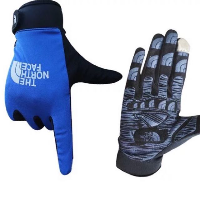 north face cycling gloves