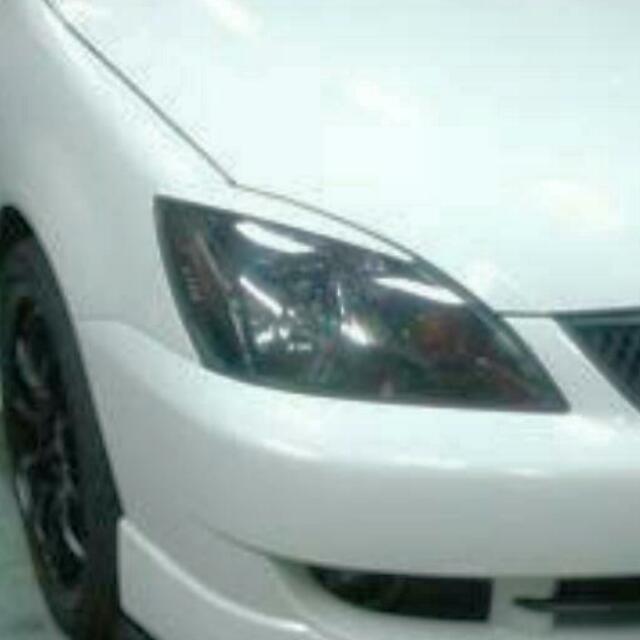 Lancer Cs3 Cs5 Headlight Lid, Car Accessories on Carousell