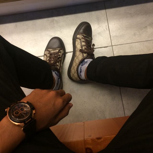 Original. Gucci Shoes For Men. Size 7. Fullset With Box. Harga