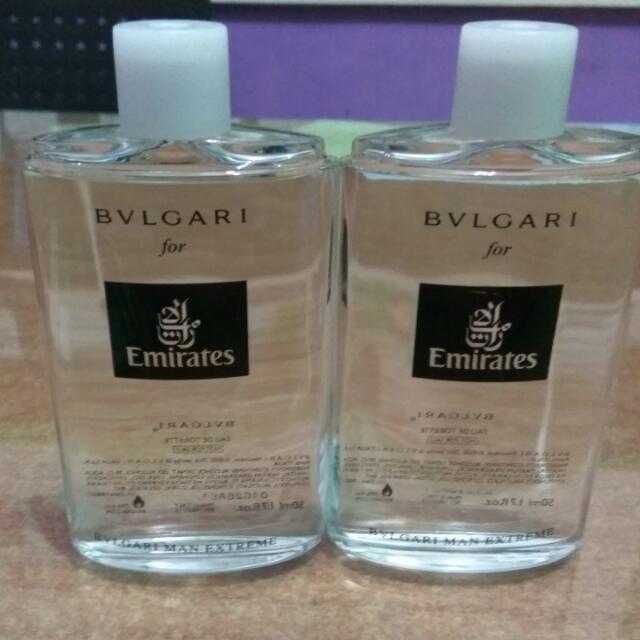 Parfum Bvlgari Man Extreme In Flight Use Emirates Airlines Original
