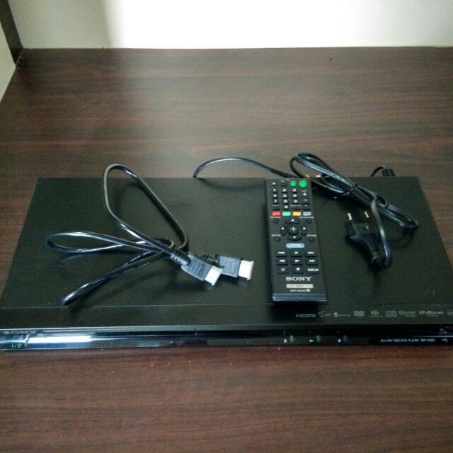 Sony BluRay Disc/DVD Player BDPS380, TV & Home Appliances, TV