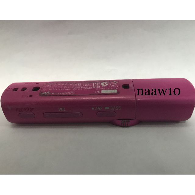 SONY NWZ-B172F WALKMAN Digital Music Player mp3 2gb pink