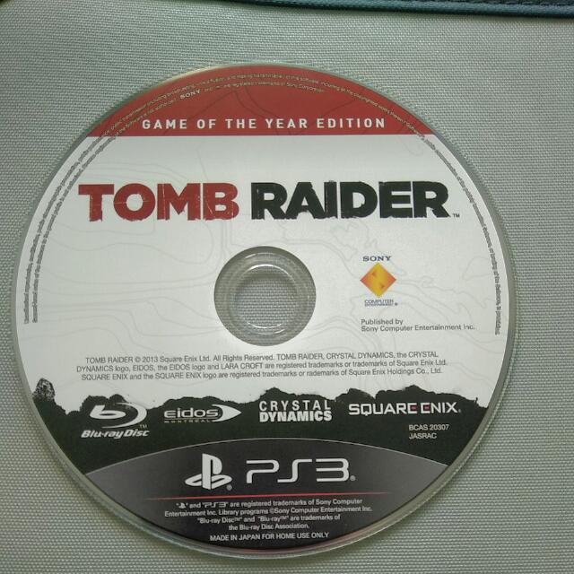 Tomb Raider Ps3 Toys Games Video Gaming Video Games - roblox ps3 disc