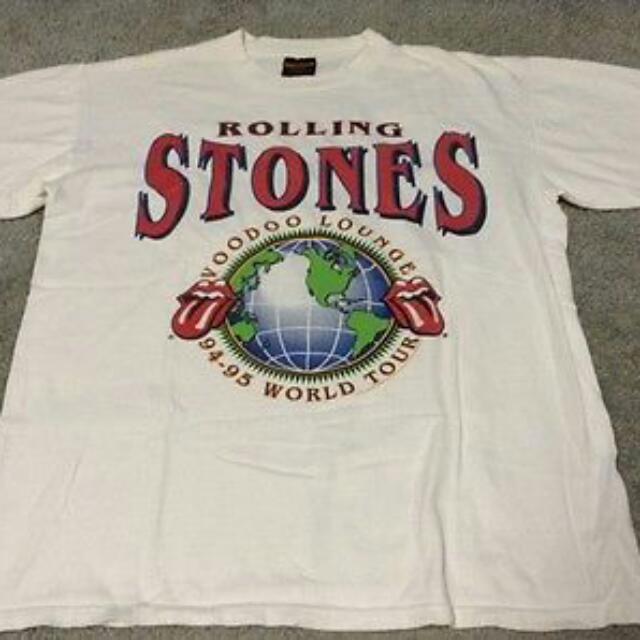 Vintage Rolling Stones Voodoo Lounge 1994 1995 World Tour Concert T shirt